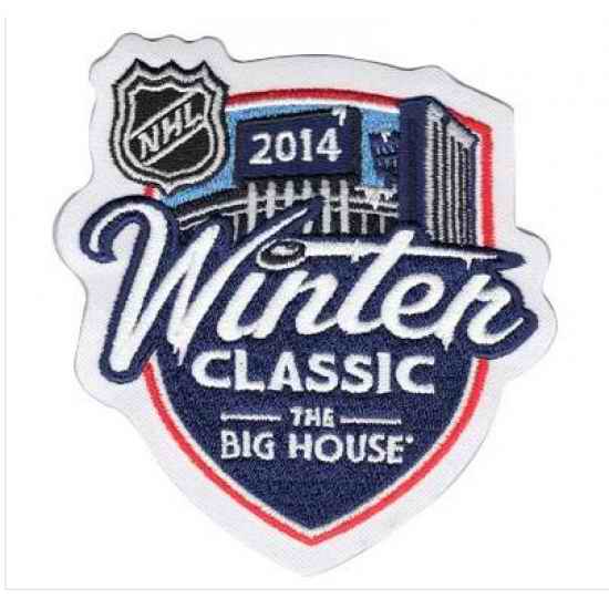 Stitched 2014 NHL Winter Classic Game Logo Jersey Patch (Detroit Red Wings vs Toronto Maple Leafs)